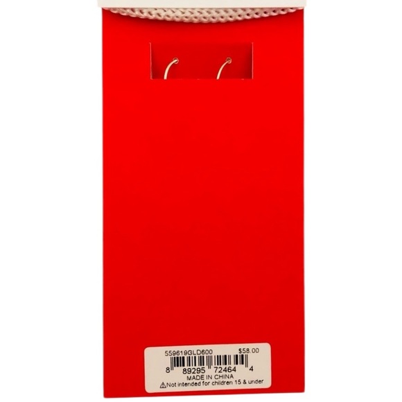 BETSEY JOHNSON SET Christmas Rudolph Reindeer Bracelet Earrings & Ring NEW NWT - Picture 16 of 16